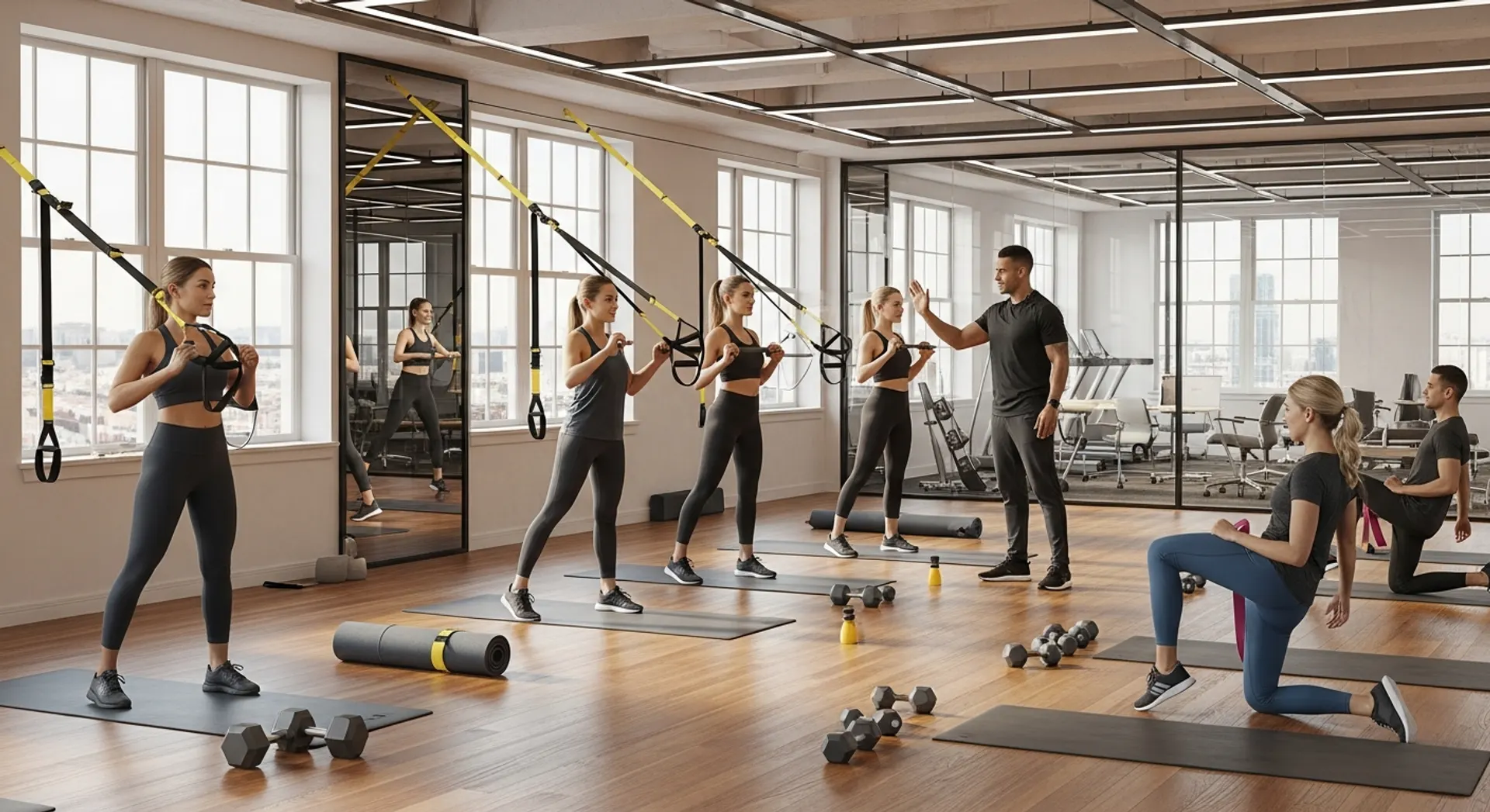 Betriebliches Gesundheitsmanagement und Firmenfitness Training