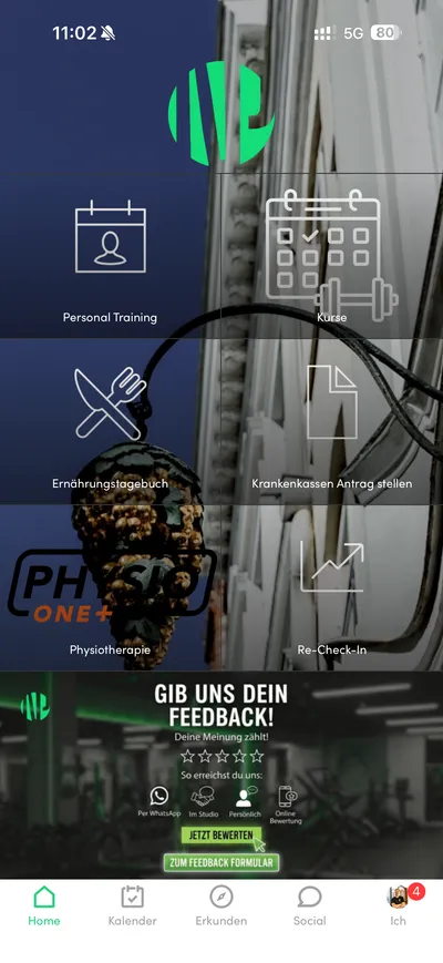 Virtuagym App — Personal Training, Kurse, Ernährungstagebuch